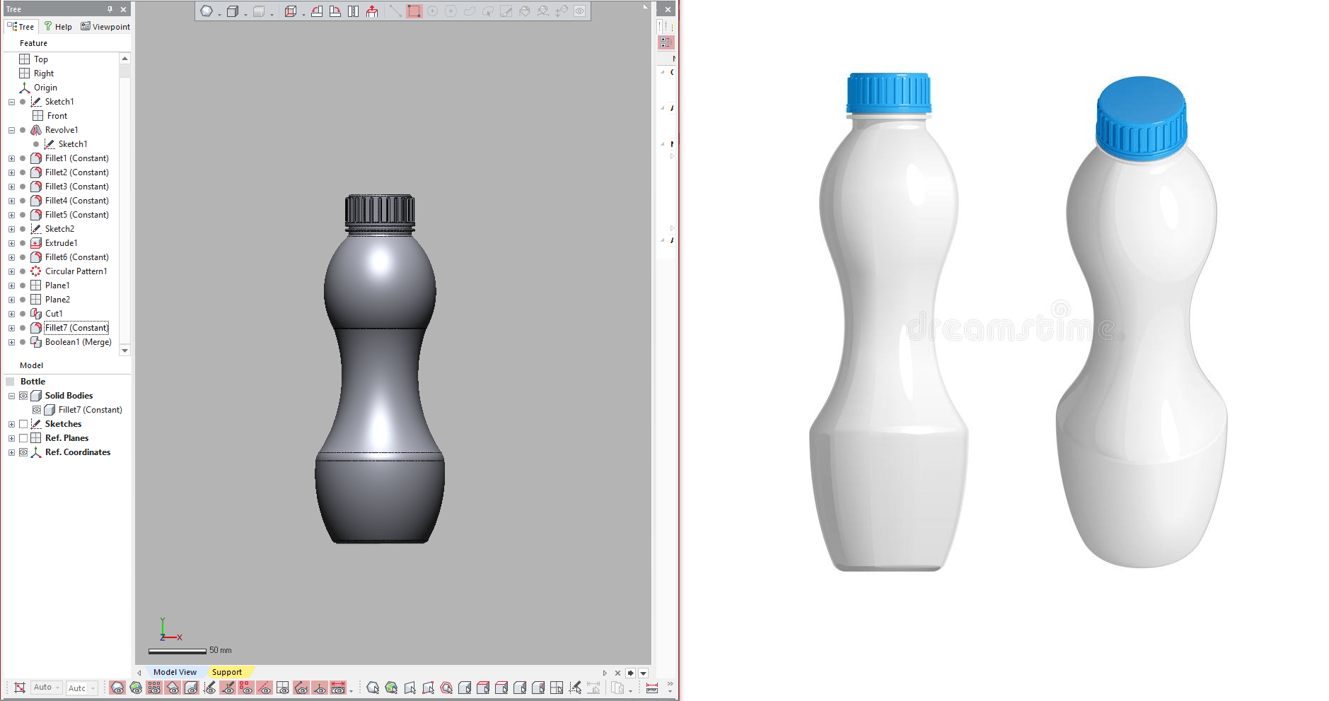 CAD design from concept images