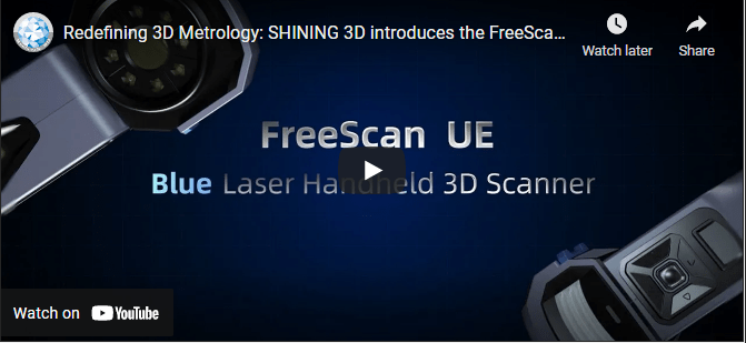 Handheld Industrial 3D scanner